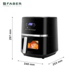 Faber 6L Air Fryer Review: 8 Presets & 360° Air Cooking