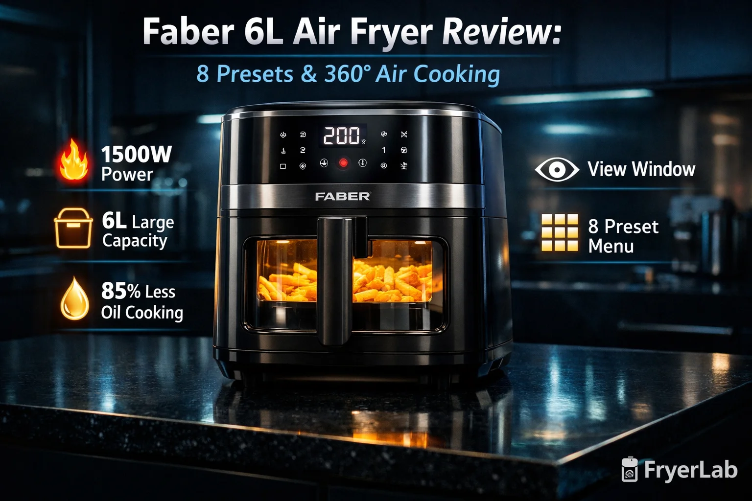 Faber 6L Air Fryer