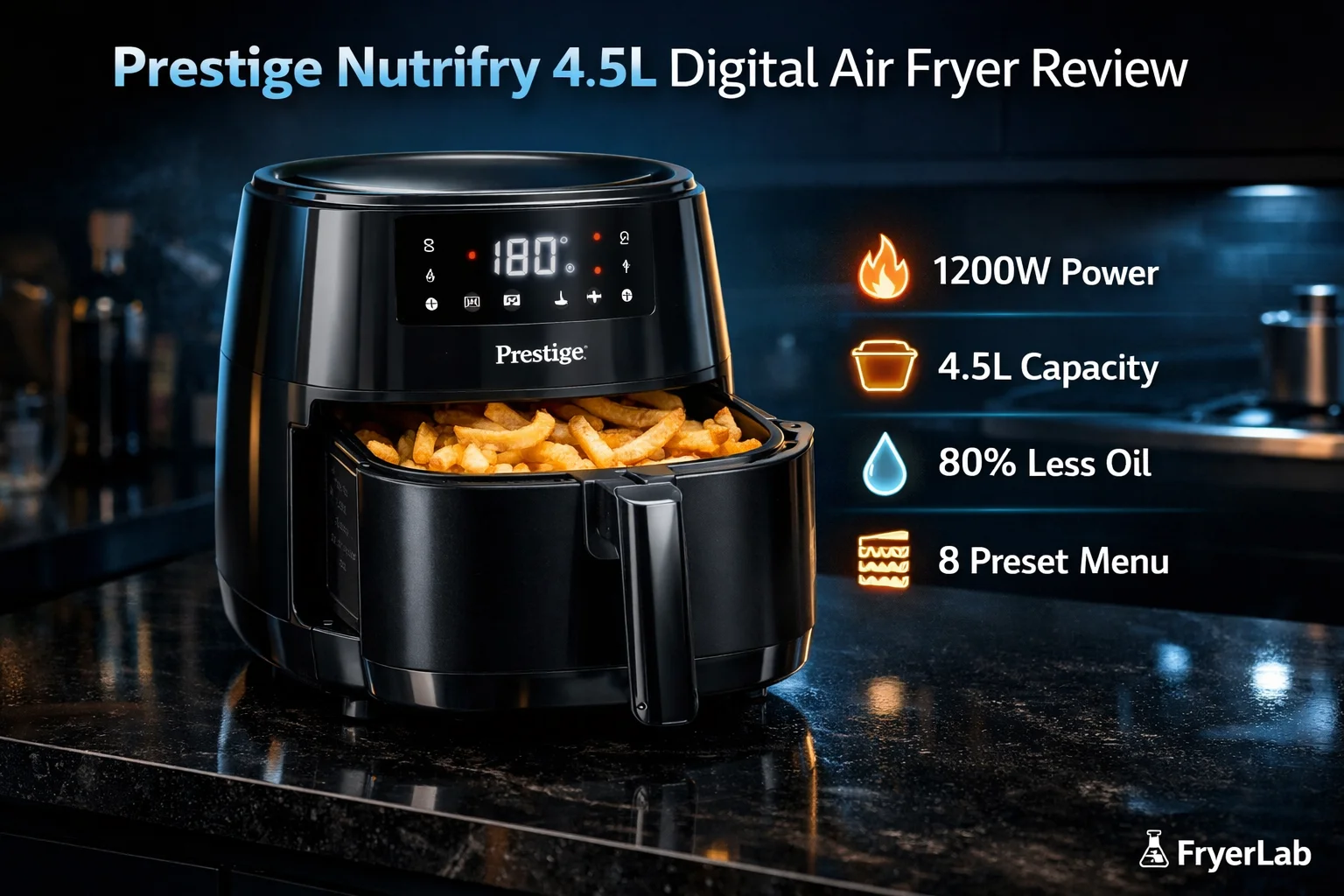 Prestige Nutrifry 4.5L Digital Air Fryer Review