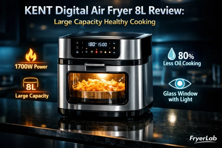 KENT Digital Air Fryer 8L