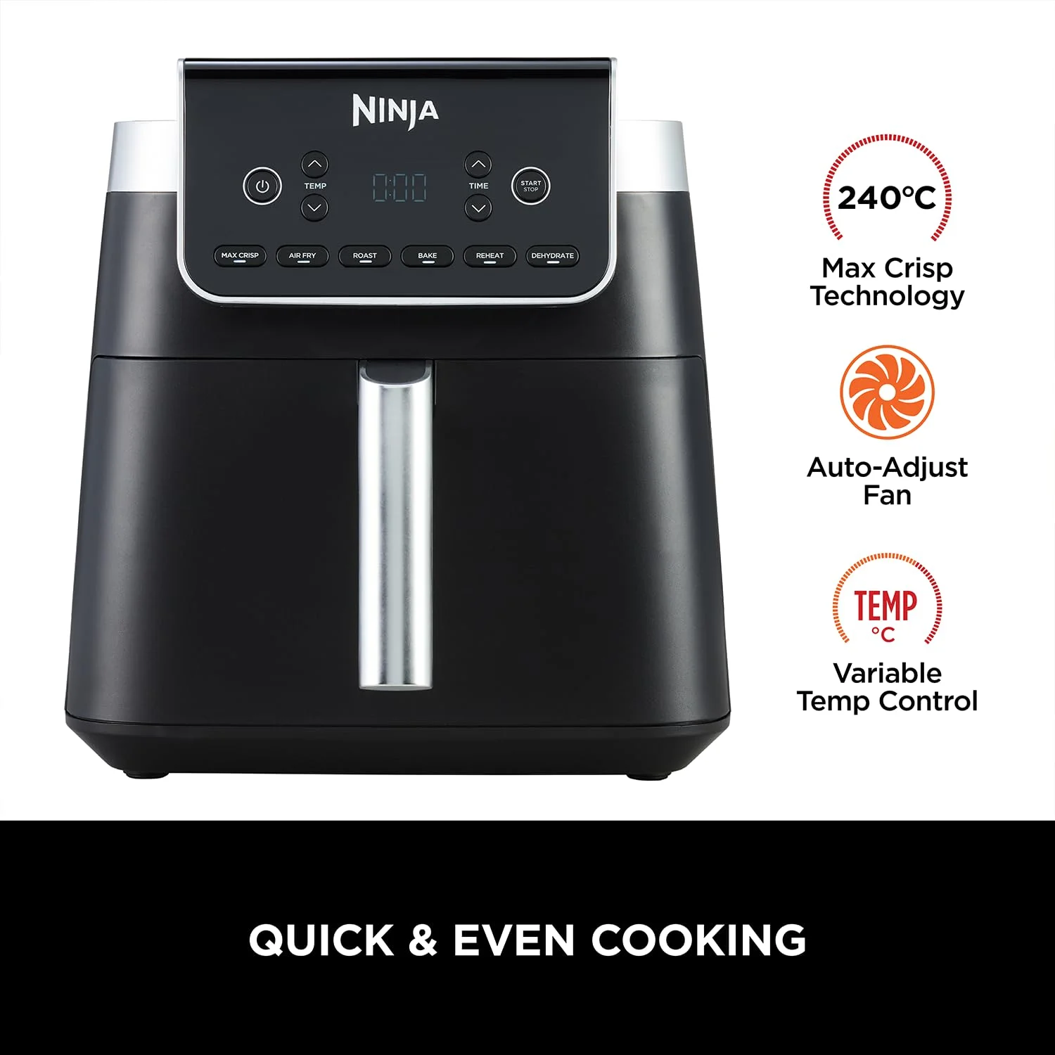 Ninja Air Fryer MAX PRO 6.2L