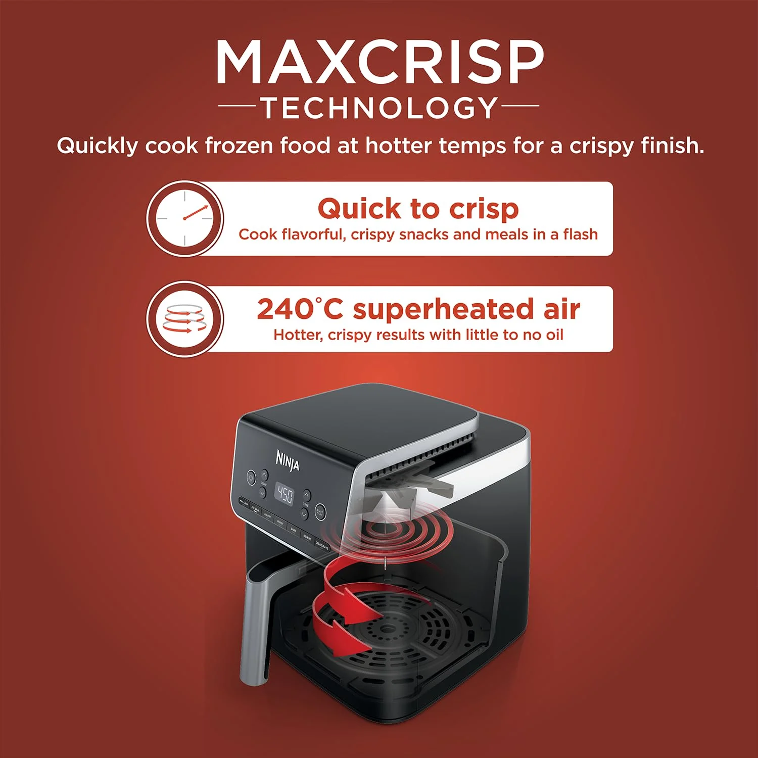 Ninja Air Fryer MAX PRO 6.2L