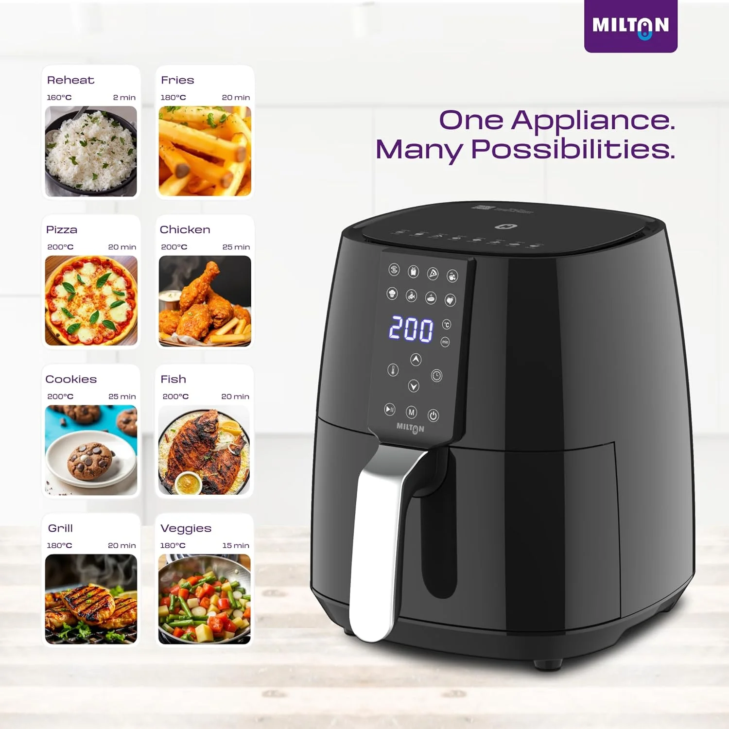 Milton Rapid Air Fryer 4.2L