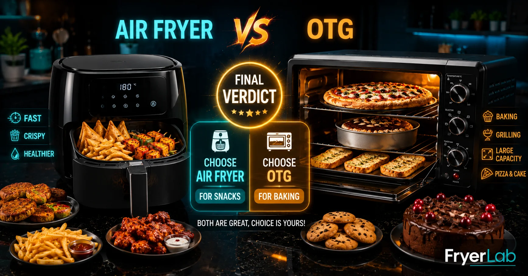 Air Fryer vs OTG Which Is Better