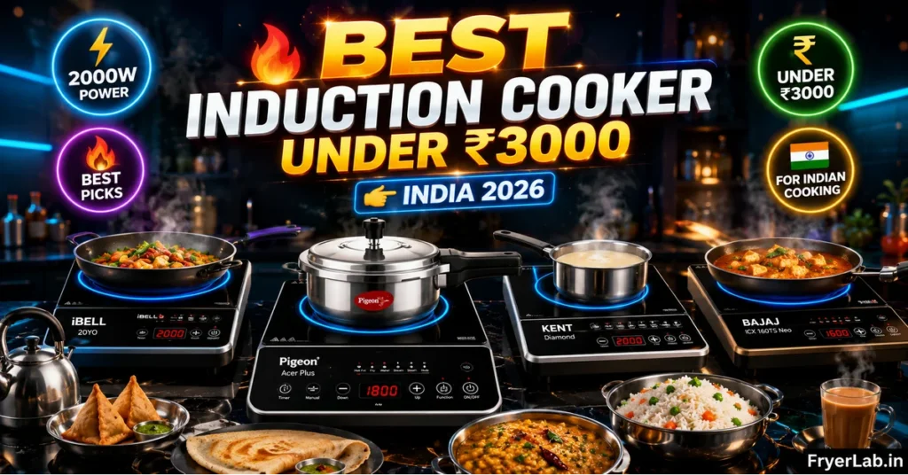 Best Induction Cooker Under 3000 in India 2026