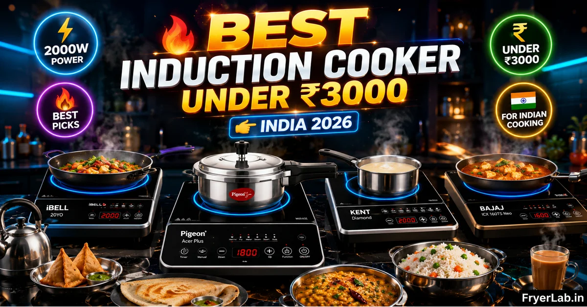Best Induction Cooker Under 3000 in India 2026