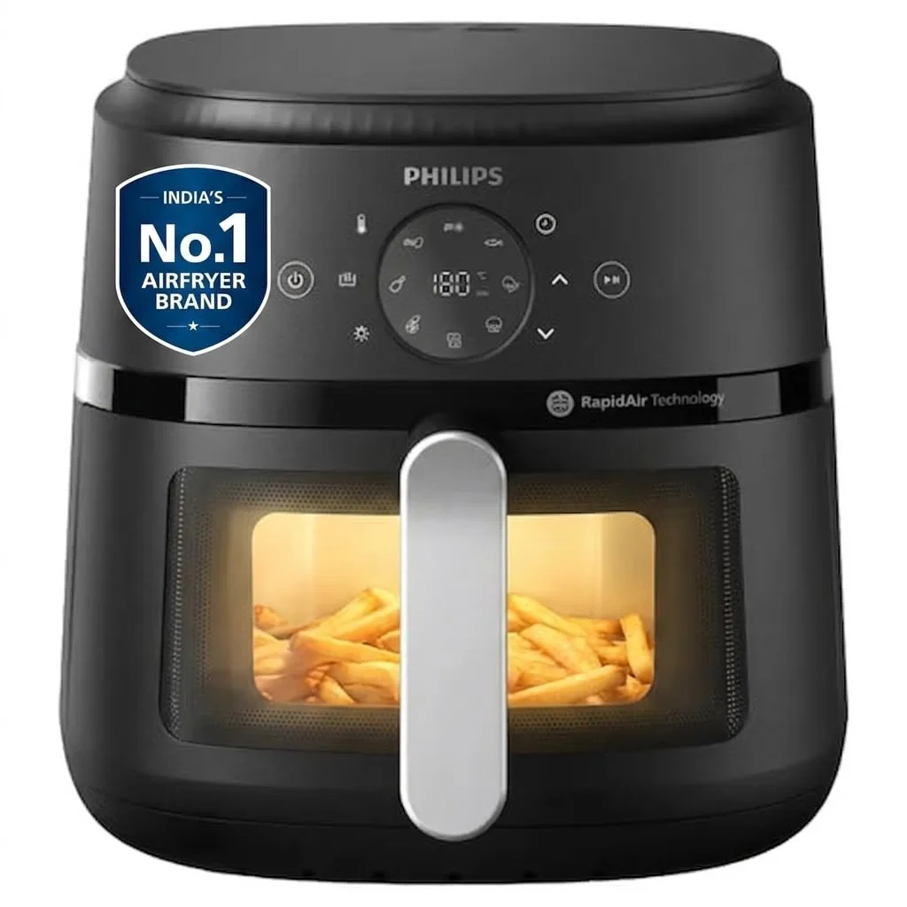 PHILIPS Air Fryer NA231/00 6.2 litre digital air fryer with touch panel