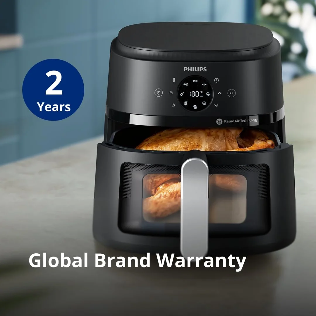 PHILIPS Air Fryer NA231/00 6.2 litre digital air fryer with touch panel