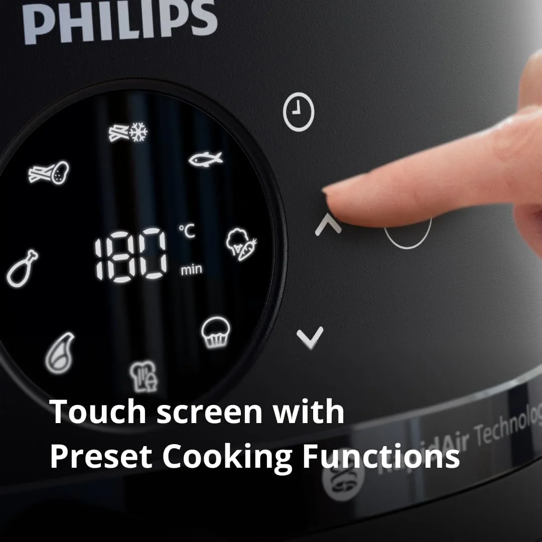 PHILIPS Air Fryer NA231/00 6.2 litre digital air fryer with touch panel